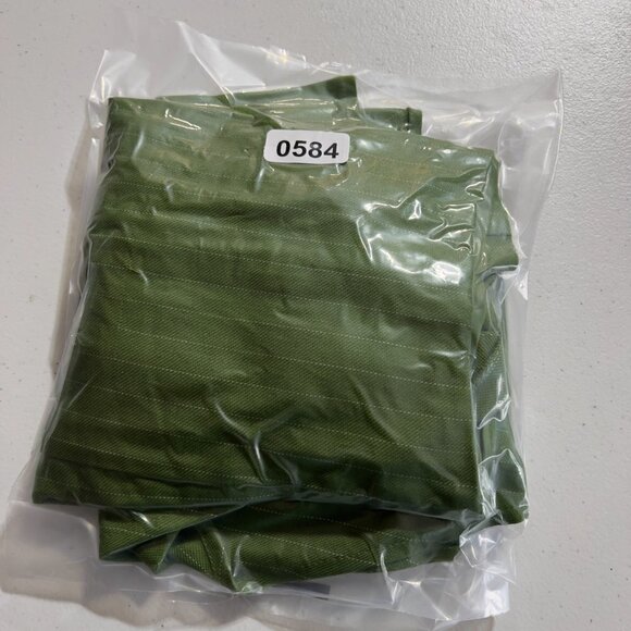 New York & Company Lined Green 7th Avenue Paper Bag Palazzo Skirt NWT - Picture 10 of 10